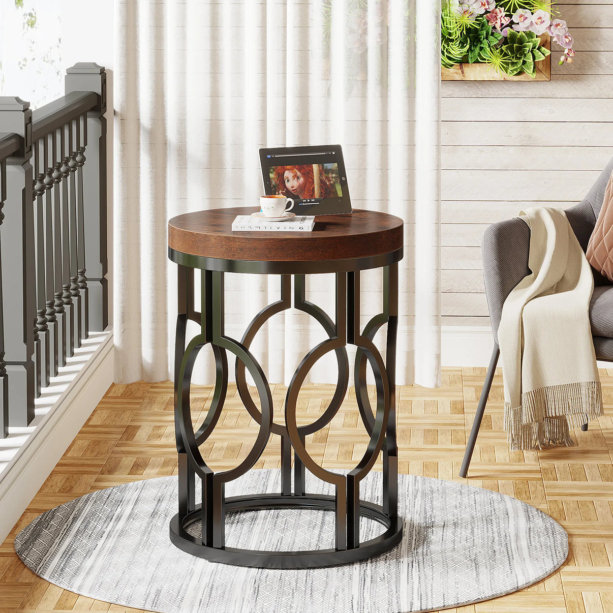 Round End Table - The Decor Authority