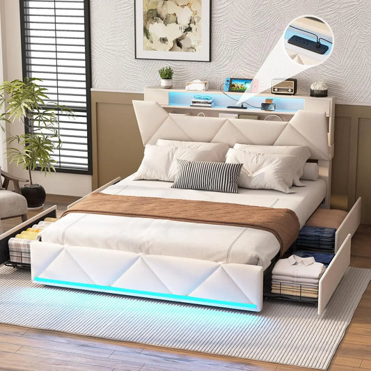 Bed Frame w/ Headboard