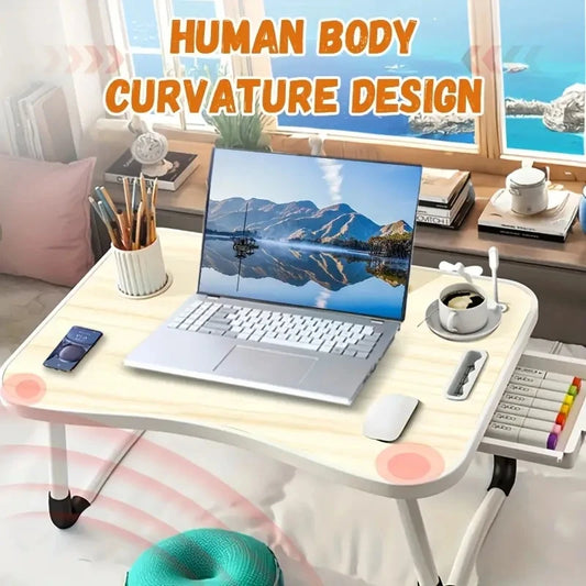 Portable laptop table