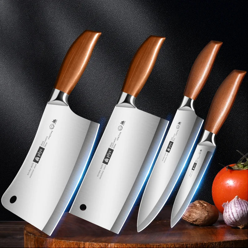 Knife Set for Kitchen - Premium Quality and Essential Culinary Tools - The Decor Authority