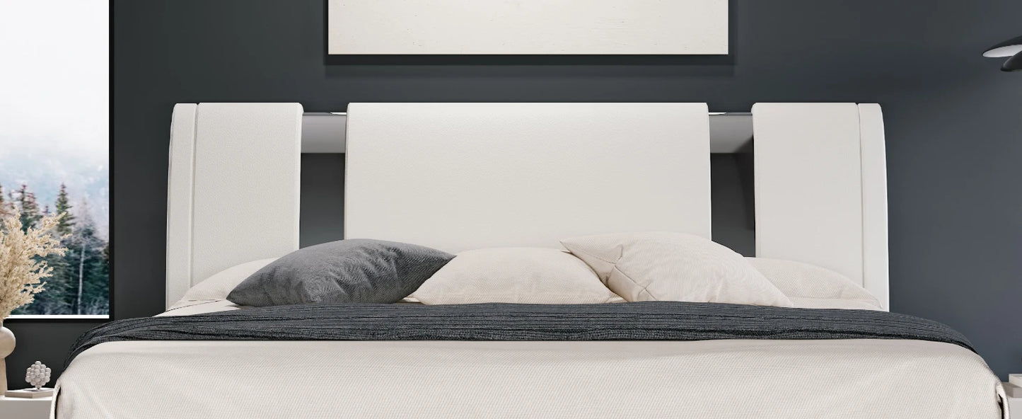 Bed with Headboard