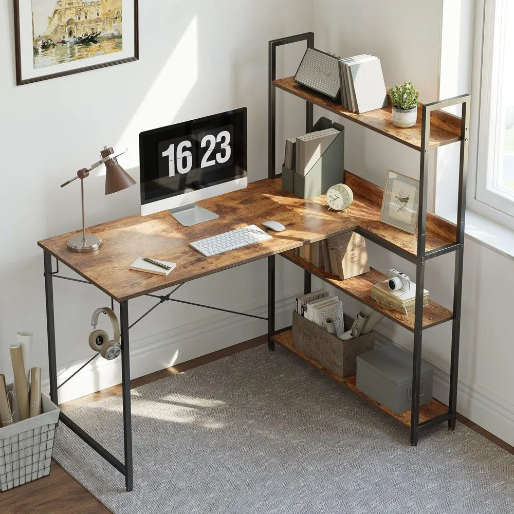 Computer corner desk