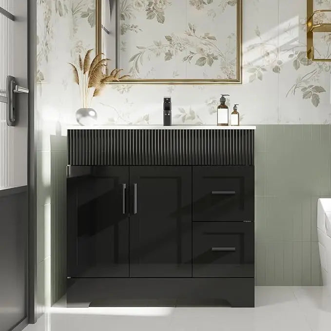 36" Modern Farmhouse Bathroom Vanitiy