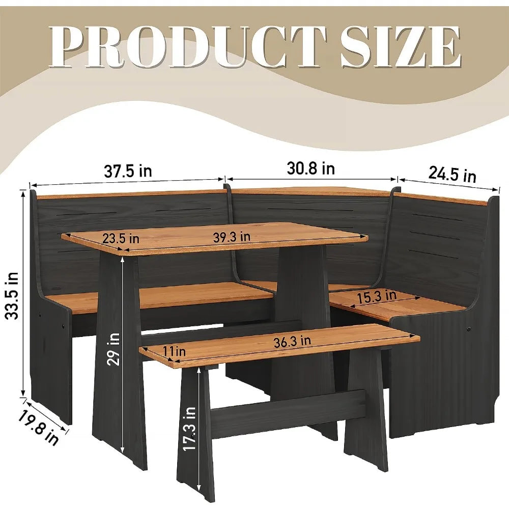 Corner Dining Table Set