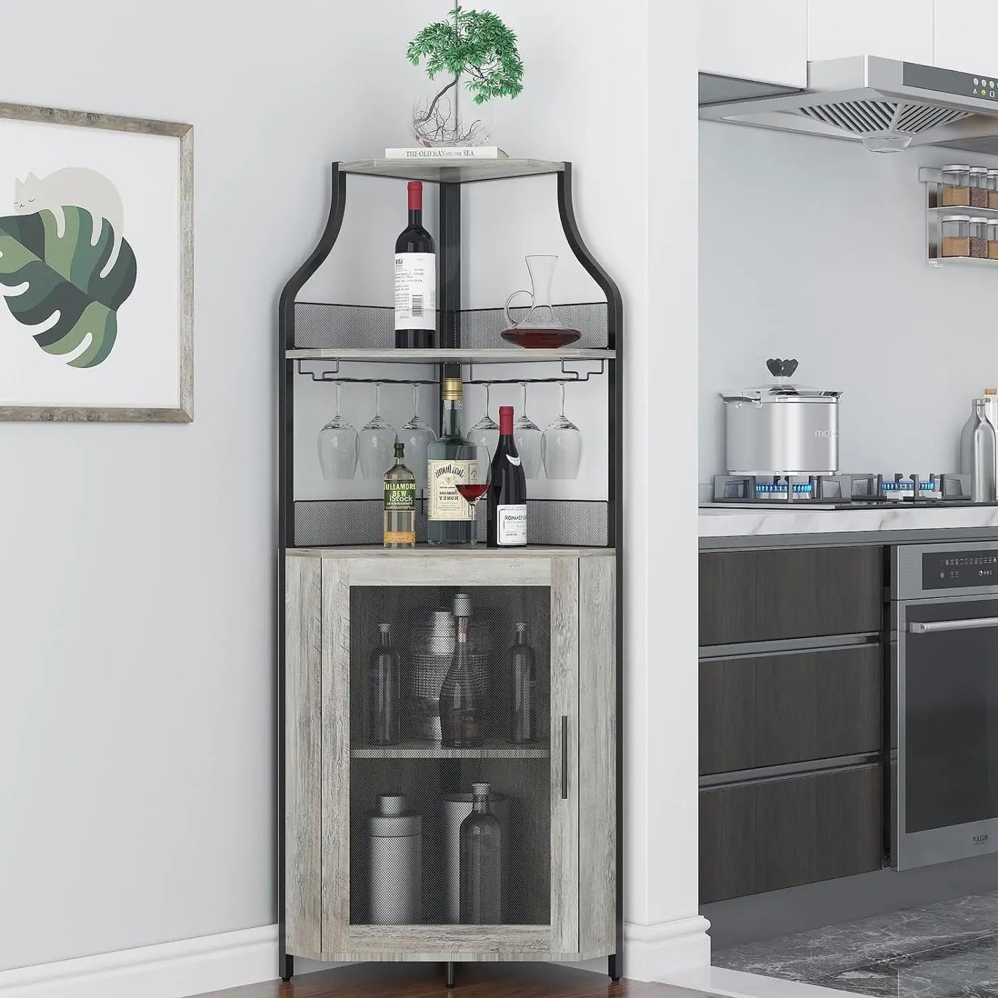 Corner Wine Home Bar