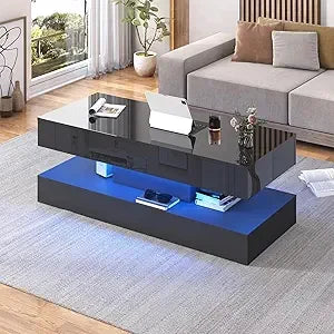 High Gloss Coffee Table for Luxe Living Spaces - The Decor Authority