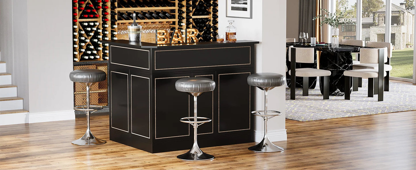 Corner Bar Cabinet