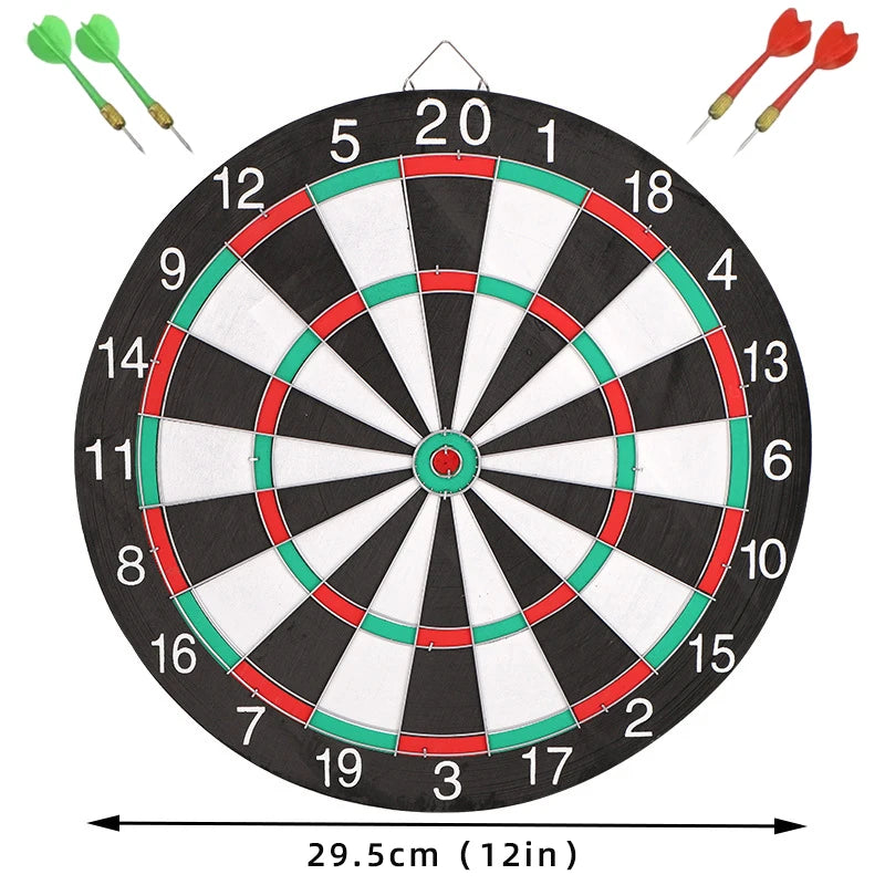 Double-Sided Dart Board Set - Versatile Double-Sided Dartboard for Endless Fun - The Decor Authority
